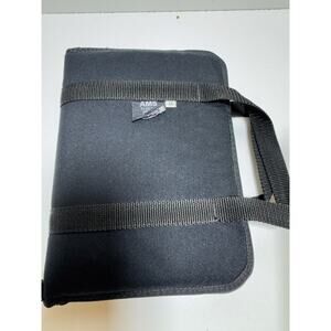 Tactical Soft Padded Pistol Case Zippered Black AMS Storage Range Bag